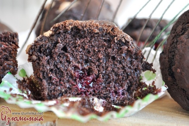 маффины со смородиной