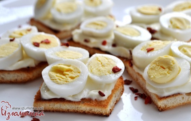 яичный сэндвич