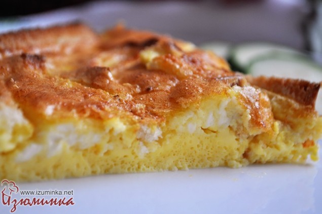 омлет с сухариками