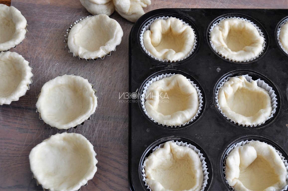 булочки с клубникой