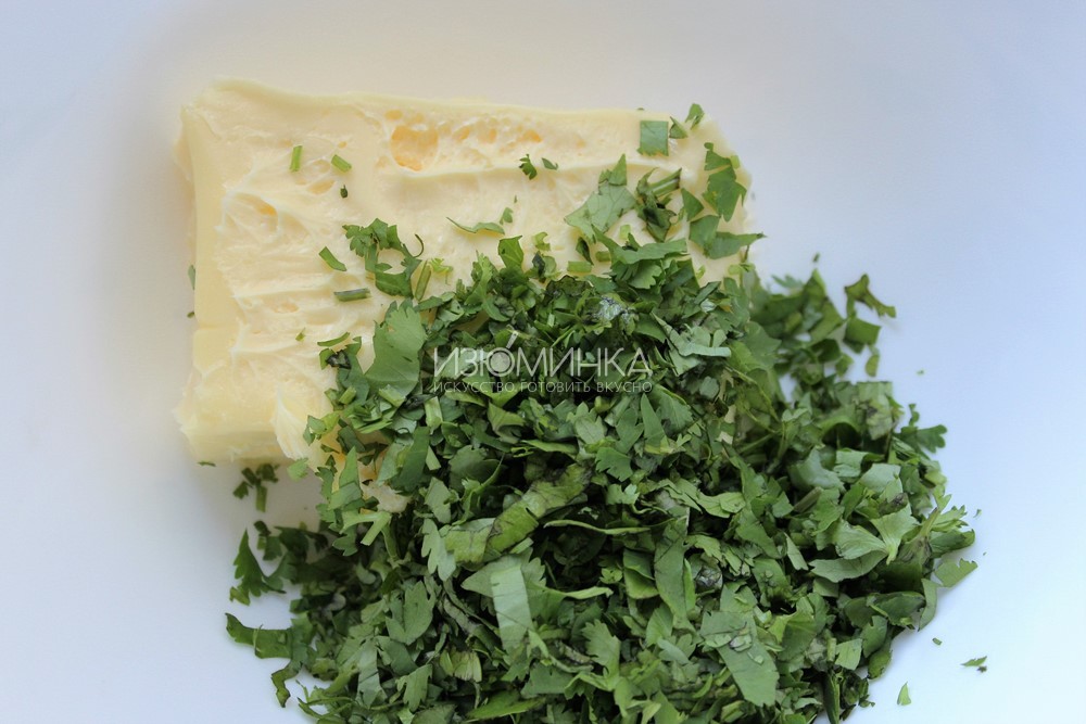 зеленое масло