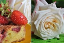 Пирог с клубникой