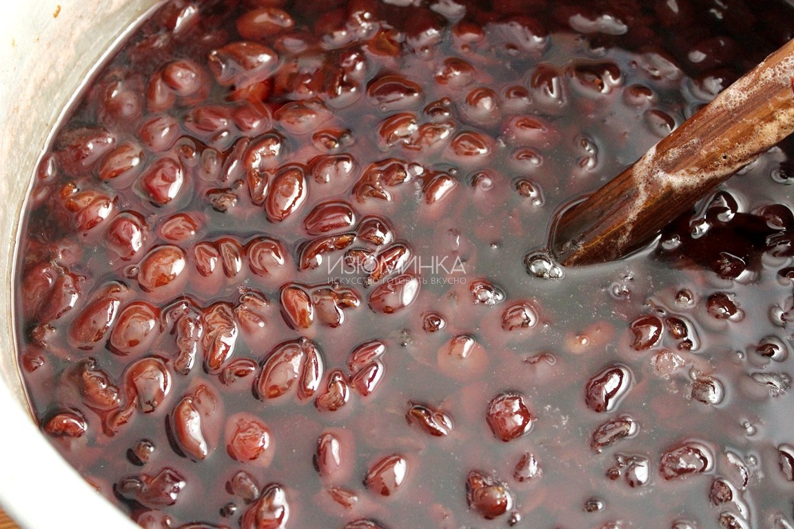 варенье из черешни с орехами