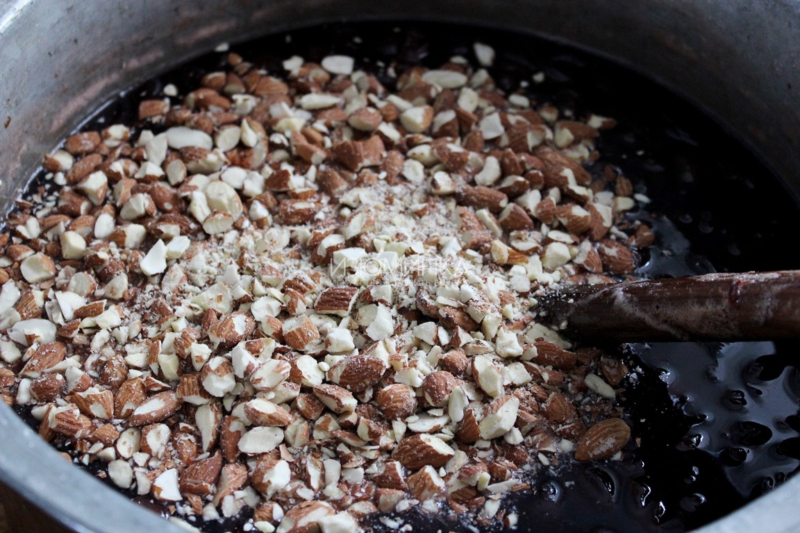 варенье из черешни с орехами