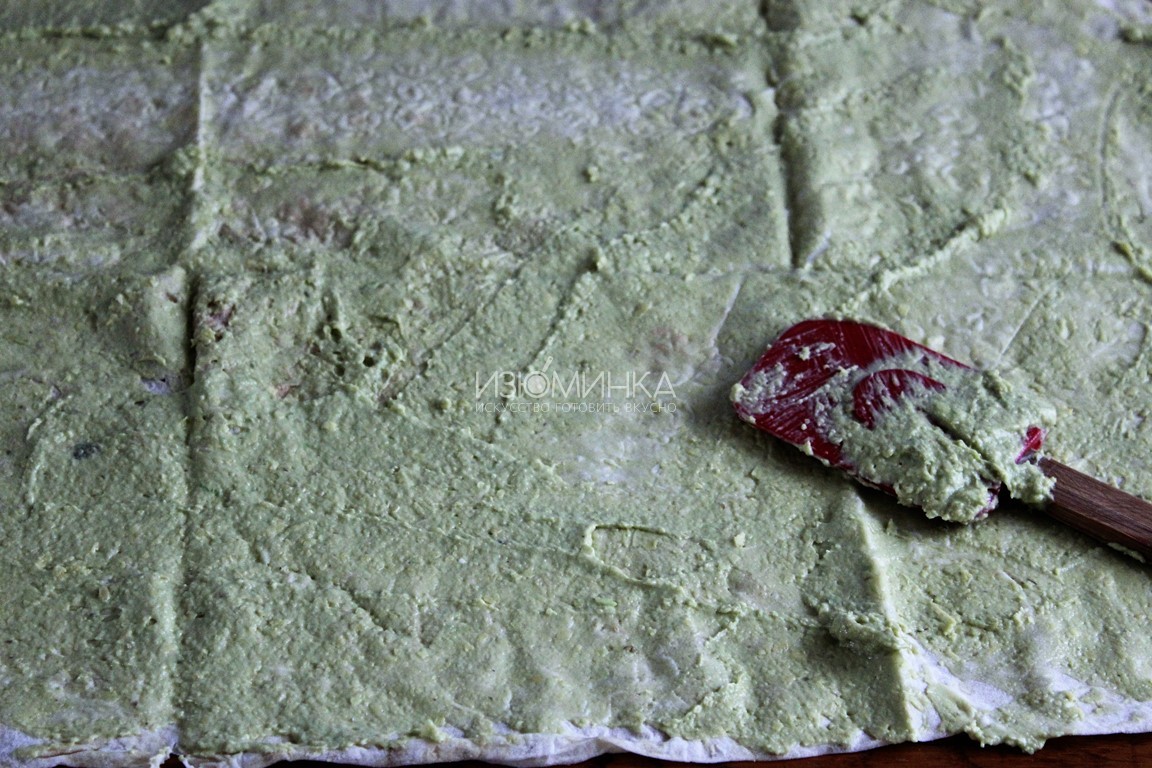 лаваш с авокадо