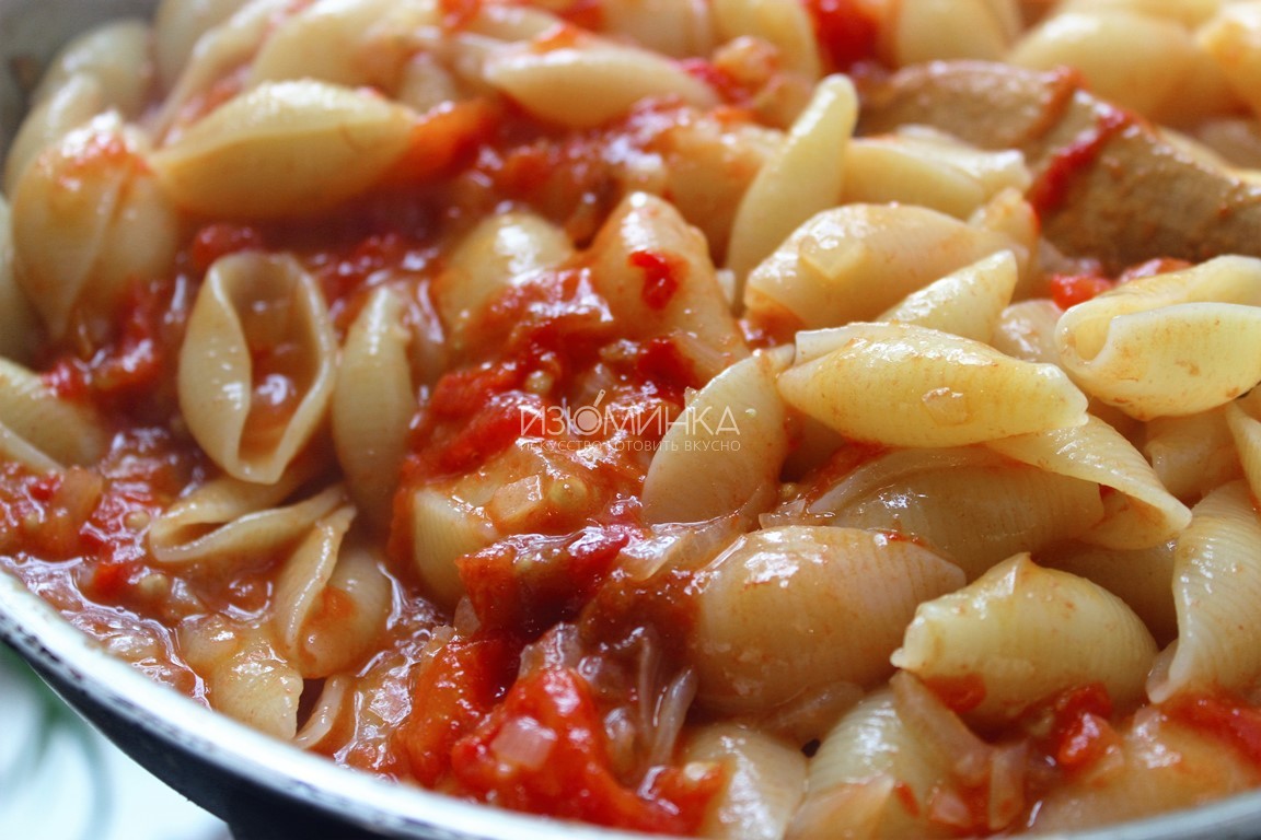 Как готовить пасту с томатным соусом Как готовить пасту с томатным соусом