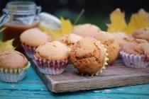 Кексы в формочках на сметане