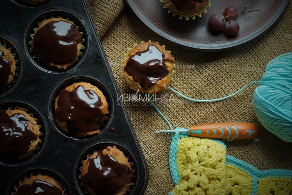 маффины на арахисовом масле