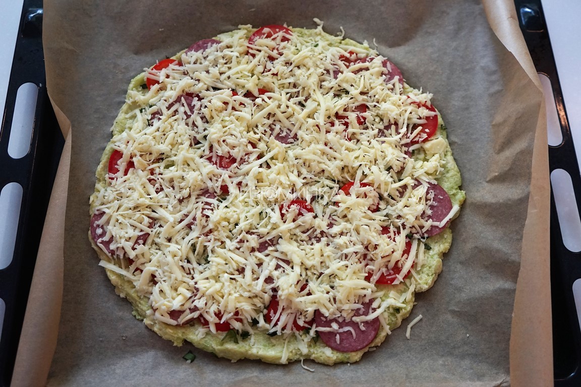 пицца на кабачковой основе пицца на кабачковой основе