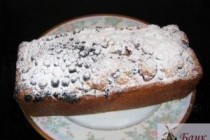 Ягодное бисквитное "полено"