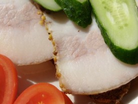 запеченное сало