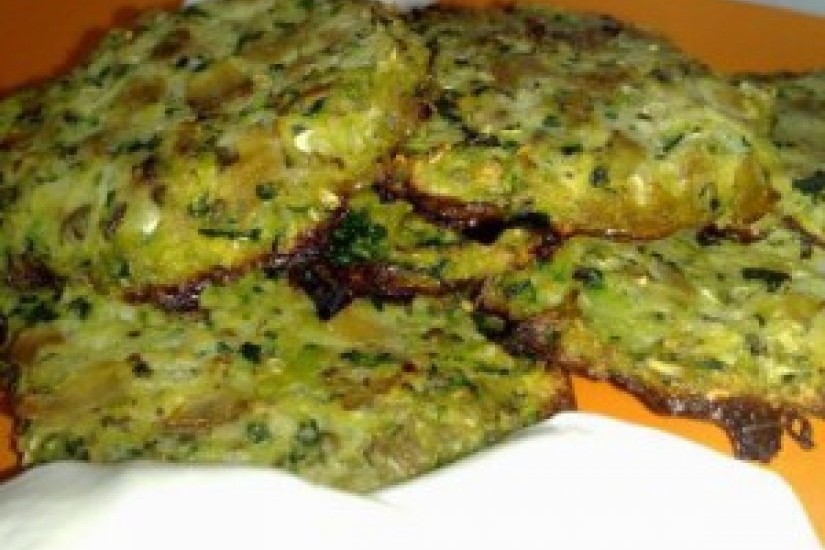 Оладушки из кабачков в духовке