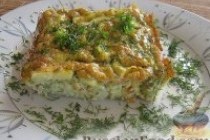 Фриттата с кабачками