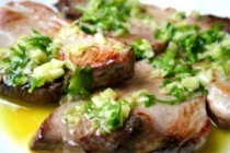 Тунец на гриле