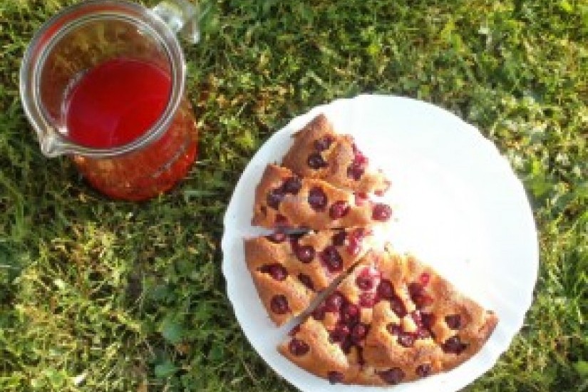 Вишневый пирог