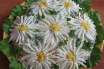 Салат «Ромашковое поле»
