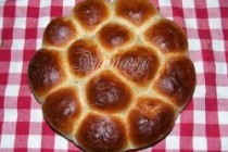 Пирог из булочек с мясом