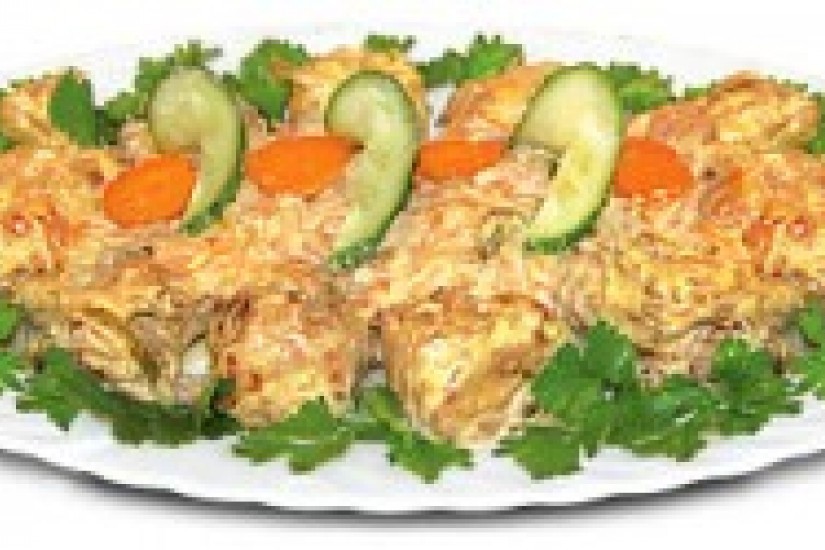 Кролик в сметане