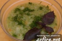 Суп “Просто Баварский” с брокколи и копчеными колбасками