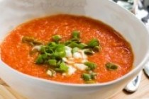 Суп из запеченных овощей