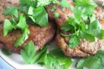 Оладьи из печени по-деревенски