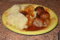 Рецепт тефтелей с рисом