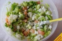 Салат "Ленивые суши"