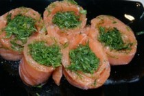 Гравлакс (лосось малосольный)