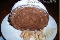 Бисквитный рулет «Трюфель» с французской крошкой