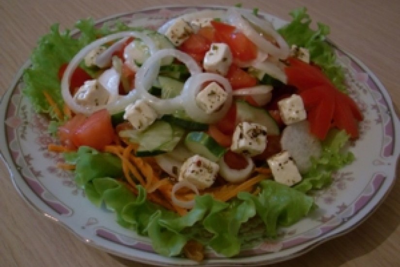 Салат "Майские краски"