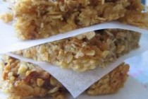 Геркулесовый пирог с яблоками