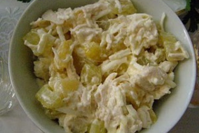 Салат "Очумело дамский каприз"