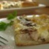 Пирог с грибами и курицей