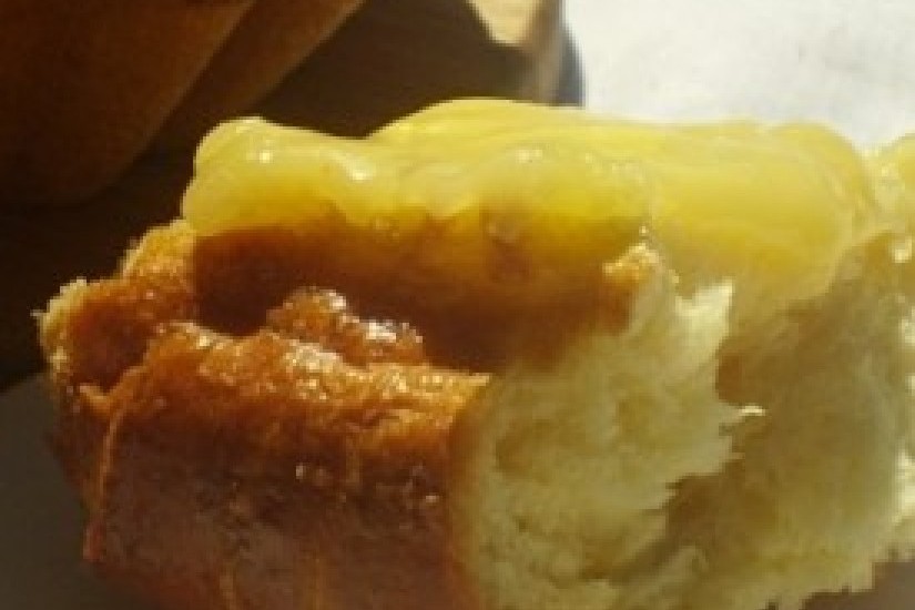 Лимонная бриошь