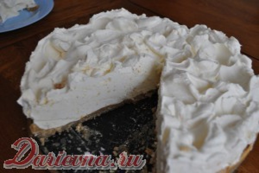 Цитрусовый торт-мороженое