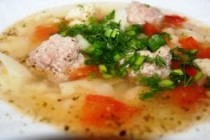 Суп с фрикадельками